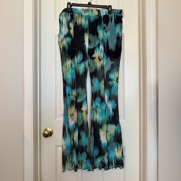 Women's Raised Seam Mesh Pants - Future Collective - Large - Picture 1 of 8